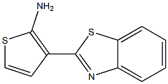 3-(1,3-BENZOTHIAZOL-2-YL)THIOPHEN-2-AMINE Struktur