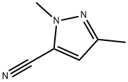 1,3-DIMETHYL-1H-PYRAZOLE-5-CARBONITRILE Structure