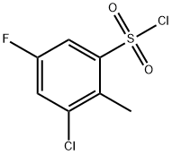 3-CHLORO-5-FLUORO-2-METHYLBENZENE SULFONYL CHLORIDE price.