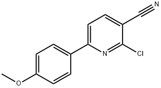 2-CHLORO-6-(4-METHOXYPHENYL)NICOTINONITRILE price.