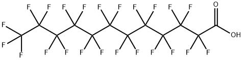 Perfluorododecanoic acid Struktur