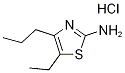 5-ETHYL-4-PROPYL-THIAZOL-2-YLAMINE HYDROCHLORIDE Struktur