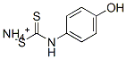 ammonium p-hydroxydithiocarbanilate Struktur