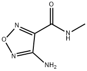 4-AMINO-FURAZAN-3-CARBOXYLIC ACID METHYLAMIDE Struktur