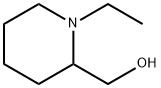 1-ETHYL-2-PIPERIDINEMETHANOL Struktur