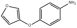 Benzenamine, 4-(3-furanyloxy)- (9CI) Struktur