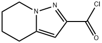 Pyrazolo[1,5-a]pyridine-2-carbonyl chloride, 4,5,6,7-tetrahydro- (9CI) Struktur