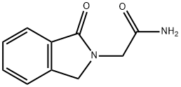 2-(1,3-Dihydro-1-oxo-2h-isoindol-2-yl)-acetamide Struktur