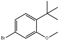 4-BROMO-1-TERT-BUTYL-2-METHOXYBENZENE Struktur