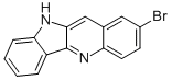 2-BROMO-10H-INDOLO[3,2-B]QUINOLINE Struktur