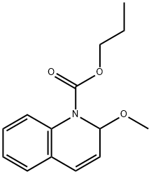 propyl 2-methoxy-2H-quinoline-1-carboxylate Struktur