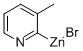 3-METHYL-2-PYRIDYLZINC BROMIDE Struktur