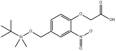 2-[4-(TERT-BUTYLDIMETHYLSILYLOXYMETHYL)-2-NITROPHENOXY]ACETIC ACID price.