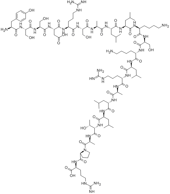 (TYR0)-KALIURETIC PEPTIDE (HUMAN) Struktur