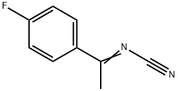 Cyanamide, [1-(4-fluorophenyl)ethylidene]- (9CI) Struktur