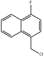 1-(chloroMethyl)-4-fluoronaphthalene Struktur