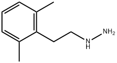 1-(2,6-Dimethylphenethyl)hydrazine Struktur