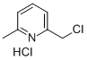 6-chloromethyl-2-methylpyridinium chloride 