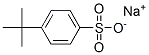 4-TERT-BUTYLBENZENESULFONIC ACID, SODIUM SALT Struktur