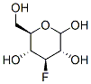 3-FLUORO-3-DEOXY-D-GLUCOPYRANOSE Struktur