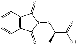 Propanoic acid, 2-[(1,3-dihydro-1,3-dioxo-2H-isoindol-2-yl)oxy]-, (2R)- Struktur