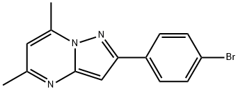 2-(4-ブロモフェニル)-5,7-ジメチルピラゾロ[1,5-A]ピリミジン price.
