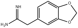 1,3-BENZODIOXOLE-5-ETHANIMIDAMIDE Struktur