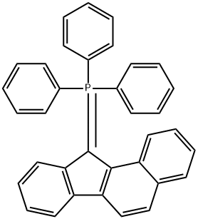 11-(Triphenylphosphoranylidene)-11H-benzo[a]fluorene Struktur