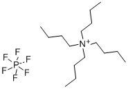 Tetrabutylammonium hexafluorophosphate Struktur