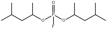 Fluoridophosphoric acid bis(1,3-dimethylbutyl) ester Struktur