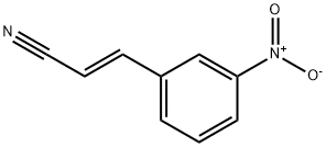 3-(3-NITRO-PHENYL)-ACRYLONITRILE Struktur