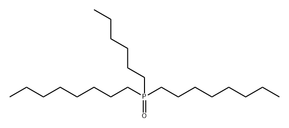 DIOCTYLMONOHEXYLPHOSPHINEOXIDE Struktur