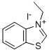 3-ethylbenzothiazolium iodide  Struktur