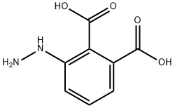 1,2-Benzenedicarboxylicacid,3-hydrazino- Struktur