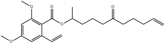 rac 2-Ethenyl-4,6-dimethoxy-benzoic Acid 1-Methyl-5-oxo-9-decen-1-yl Ester price.