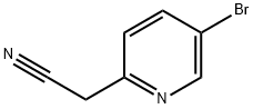 2-(5-bromopyridin-2-yl)acetonitrile Struktur