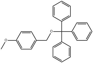 P-METHOXYBENZYL TRITYL ETHER  97 Struktur