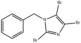 1-BENZYL-2,4,5-TRIBROMO-1H-IMIDAZOLE Struktur