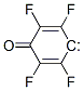 2,5-Cyclohexadien-1-ylidene,  2,3,5,6-tetrafluoro-4-oxo-  (9CI) Struktur