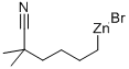 5-CYANO-5-METHYLHEXYLZINC BROMIDE Struktur
