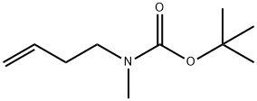 tert-butyl but-3-enyl(methyl)carbamate Struktur