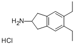 5,6-Diethyl-2,3-dihydro-1H-inden-2-amine hydrochloride