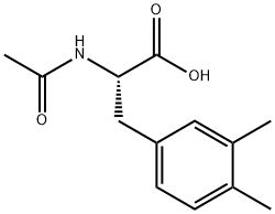 2-(ACETYLAMINO)-3-(3,4-DIMETHYLPHENYL)PROPANOIC ACID Struktur