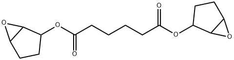 BIS(3,4-EPOXYCYCLOHEXYLMETHYL) ADIPATE Struktur