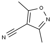 3,5-DIMETHYL-4-ISOXAZOLECARBONITRILE Struktur