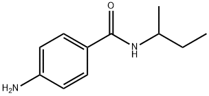 4-AMINO-N-(SEC-BUTYL)BENZAMIDE Struktur