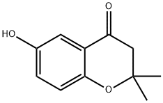 2,2-DIMETHYL-6-HYDROXY-4-CHROMANONE Struktur