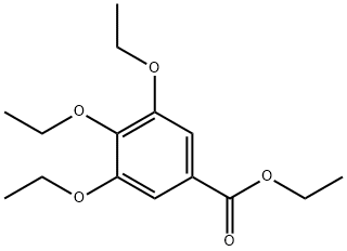 3,4,5-Triethoxybenzoic acid ethyl ester Struktur