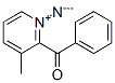 Benzoyl 3-methylpyridinium-1-ylamine anion Struktur