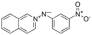 N-(3-Nitrophenyl)isoquinolin-2-ium-2-amine anion Struktur